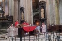 Les Pères David et Emmanuel célèbrent la messe des 25ans Les Pères David et Emmanuel célèbrent la messe des 25ans
