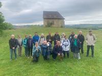 Groupe au départ devant la chapelle de St Bonnet de Chavagne Groupe au départ devant la chapelle de St Bonnet de Chavagne