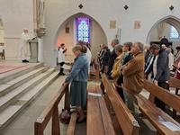 L'assemblée à la messe à st Marcellin L'assemblée à la messe à st Marcellin