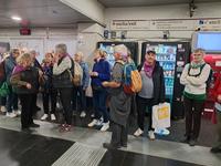 Dans le métro à Rome Dans le métro à Rome