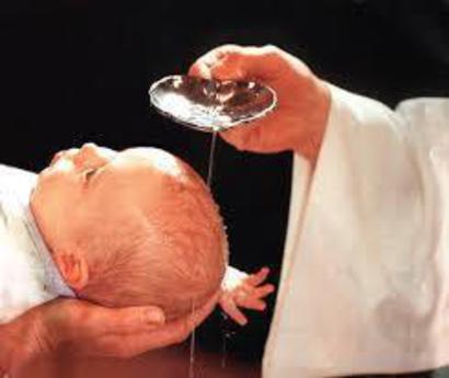 Le Baptême des petits enfants jusqu'à 3 ans