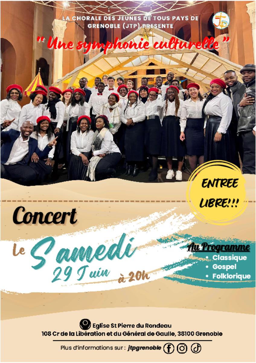 Concert - La Chorale des Jeunes de Tous Pays de Grenoble