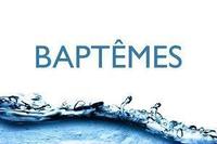 Informations BAPTÊME